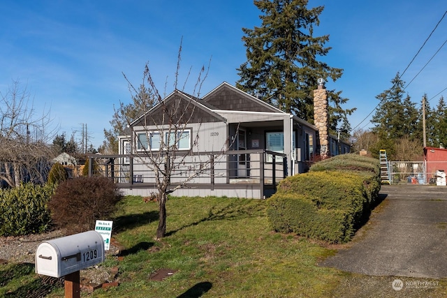 view of front of house