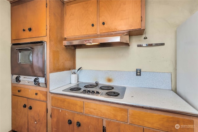 kitchen with stovetop