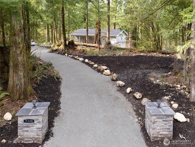 7339 Moon Valley Rd SE, North Bend, WA 98045 - view of yard featuring a view of trees
