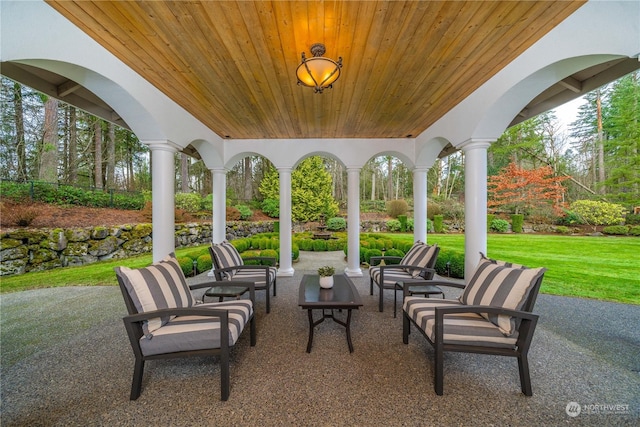 view of patio / terrace