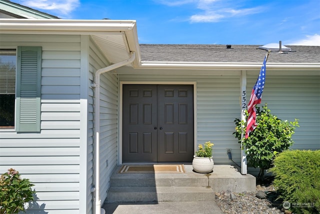 view of property entrance