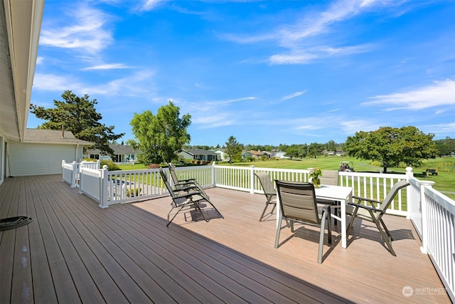 view of deck