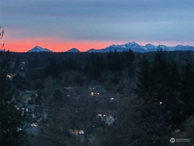 view of mountain feature