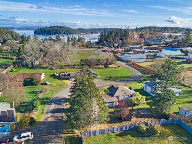 735 Harbor St, Friday Harbor, WA 98250 - aerial view featuring a water view