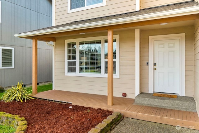 view of property entrance