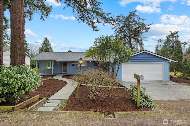 view of ranch-style house