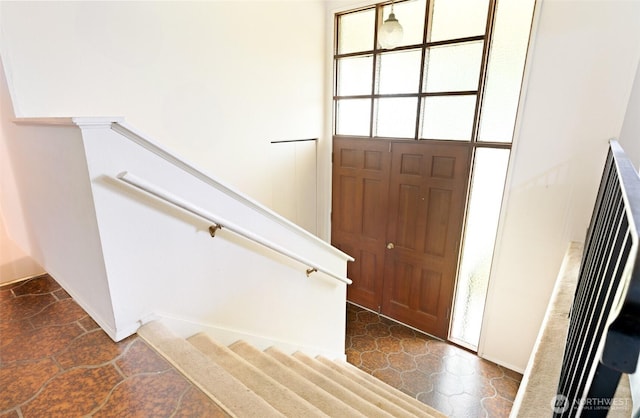 foyer with stairs