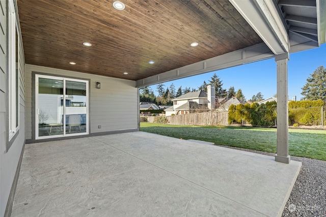 view of patio / terrace