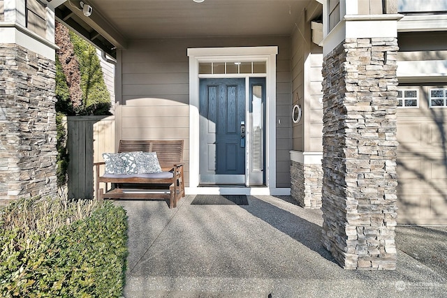 view of property entrance