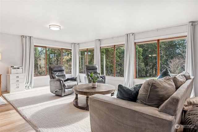 12504 SW 232nd St, Vashon, WA 98070 - living room with light wood finished floors