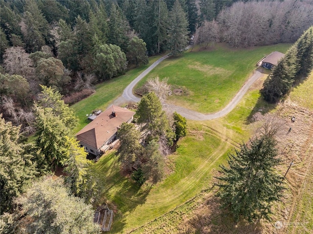 12504 SW 232nd St, Vashon, WA 98070 - view from above of property featuring a forest