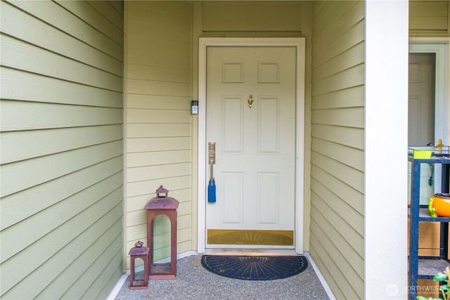 view of property entrance