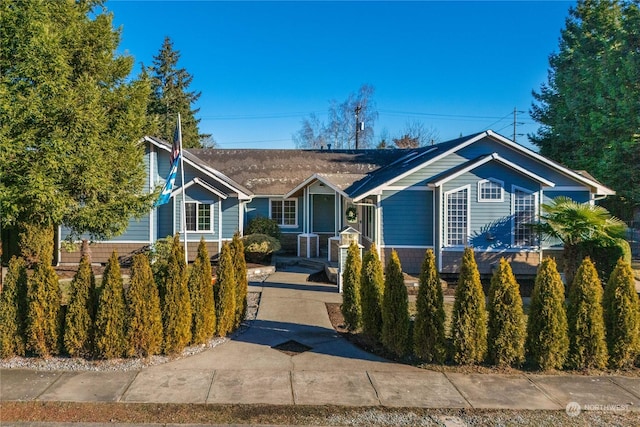 view of bungalow