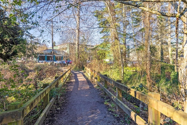 view of yard featuring a gazebo