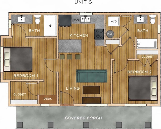 view of layout