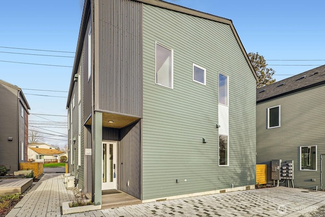 rear view of house featuring a patio area