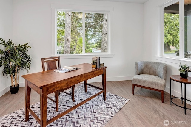 17018 106th Ave SE Unit 11, Renton, WA 98055 - office space featuring plenty of natural light, baseboards, and light wood-style floors