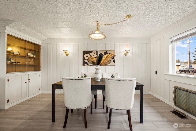 view of dining area