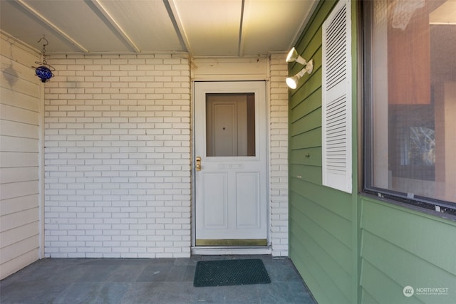 view of property entrance