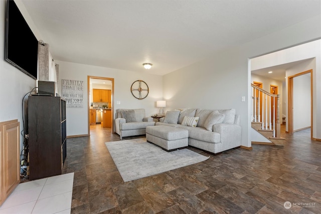 view of living room