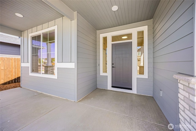 402 Pagget Ave, Winlock, WA 98596 - entrance to property featuring a porch and board and batten siding