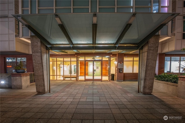 view of building lobby