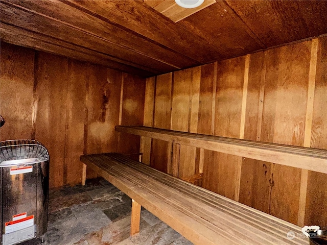 view of sauna / steam room