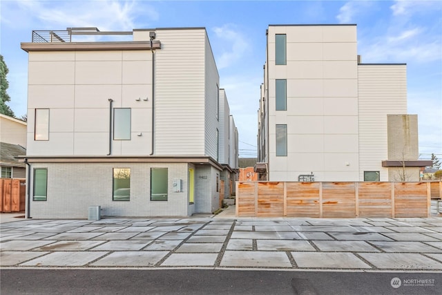 back of property featuring a patio