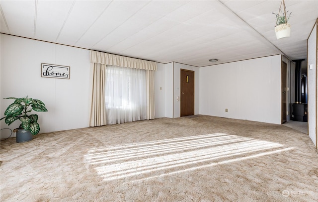 empty room with carpet floors