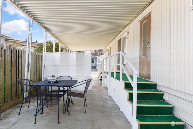 view of patio / terrace