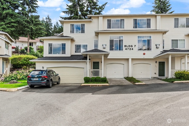 view of townhome / multi-family property