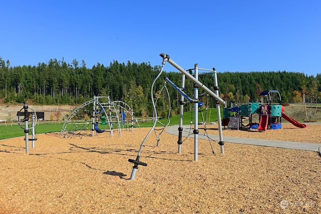 view of play area