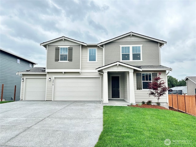 13414 187th Street Ct E Unit 20, Puyallup, WA 98374 - view of front facade featuring an attached garage and driveway