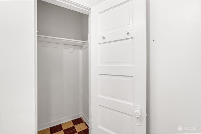 view of closet