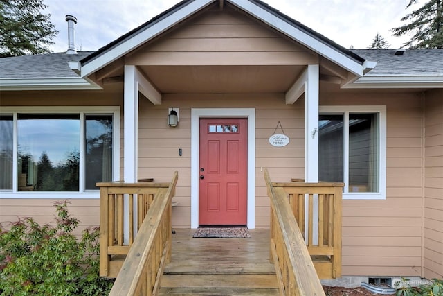 view of property entrance