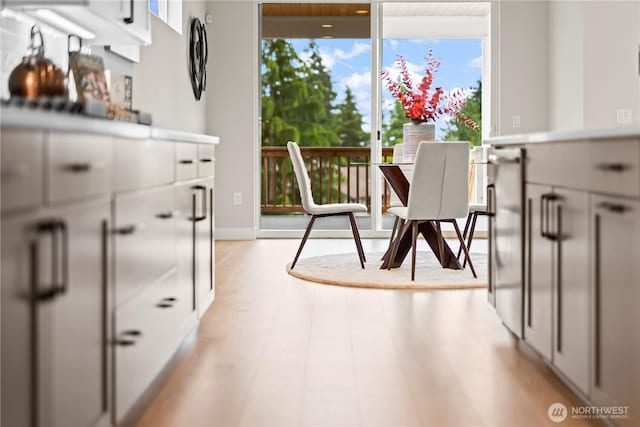 6612 6th St E, Tacoma, WA 98424 - dining area featuring plenty of natural light and light wood-style flooring