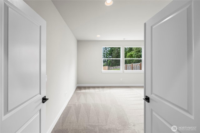 6612 6th St E, Tacoma, WA 98424 - unfurnished room featuring baseboards, carpet, and recessed lighting