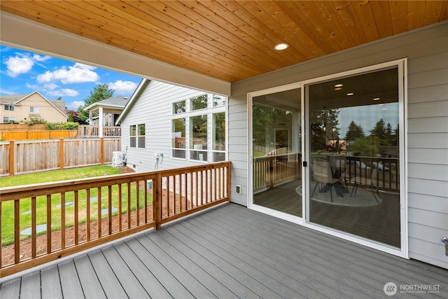 6612 6th St E, Tacoma, WA 98424 - view of wooden terrace
