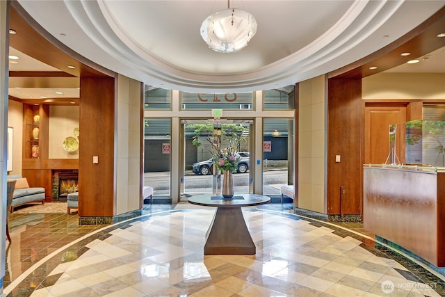 view of building lobby