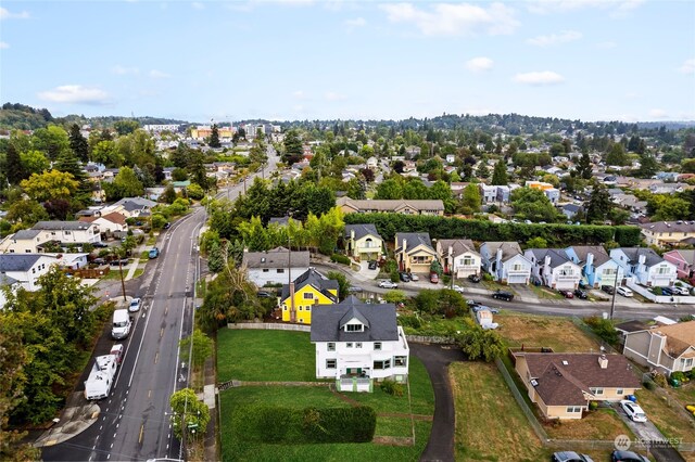 birds eye view of property featuring a residential view