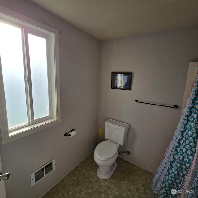 bathroom with toilet