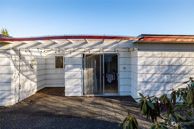 2804 M Ave, Anacortes, WA 98221 - doorway to property with a patio area