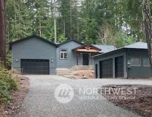 ranch-style house with a garage