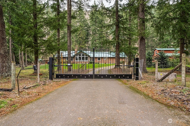 view of gate