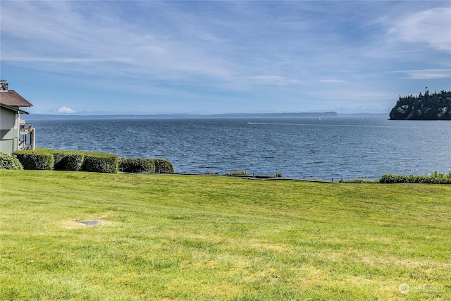 view of water feature