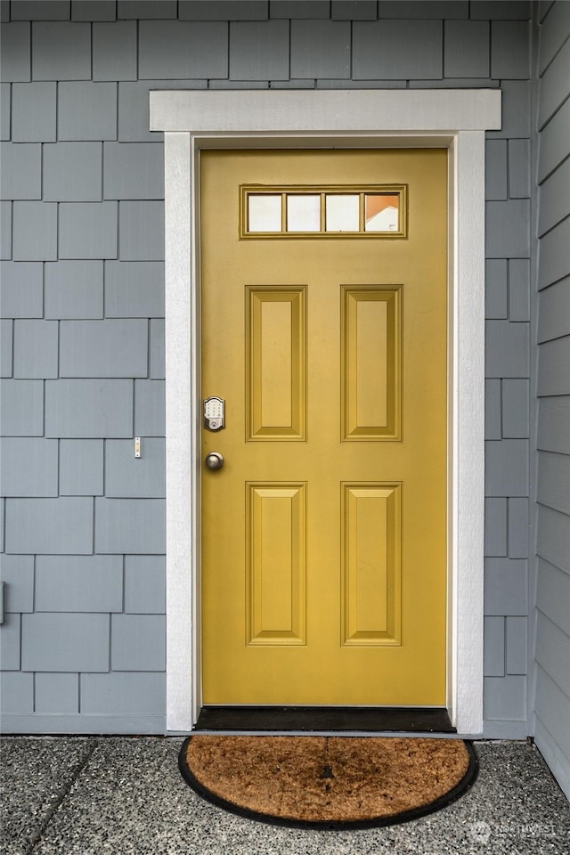 view of property entrance