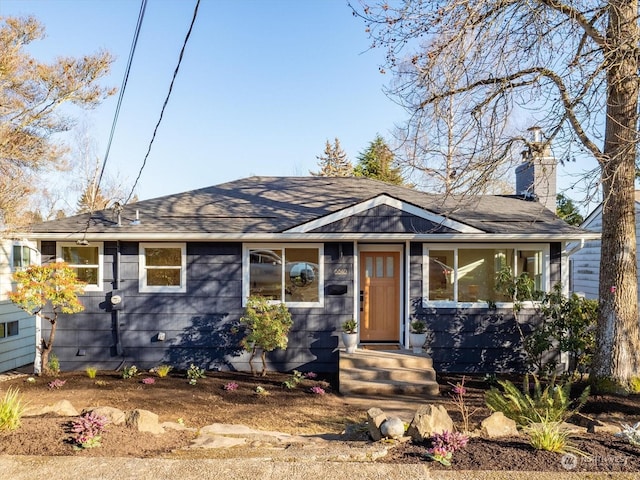 view of ranch-style home