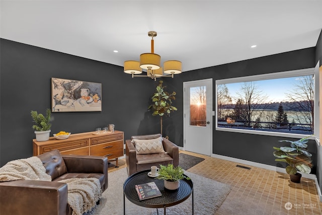 view of living room