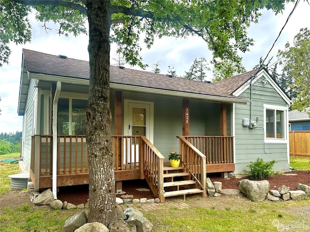 view of back of house