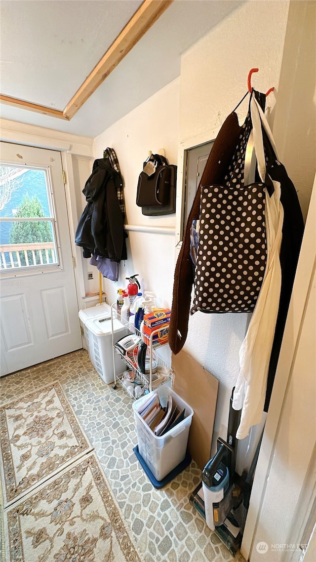 view of mudroom